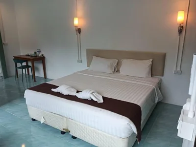 King Room with Mountain View — White Jail at Koh Tao Hostel